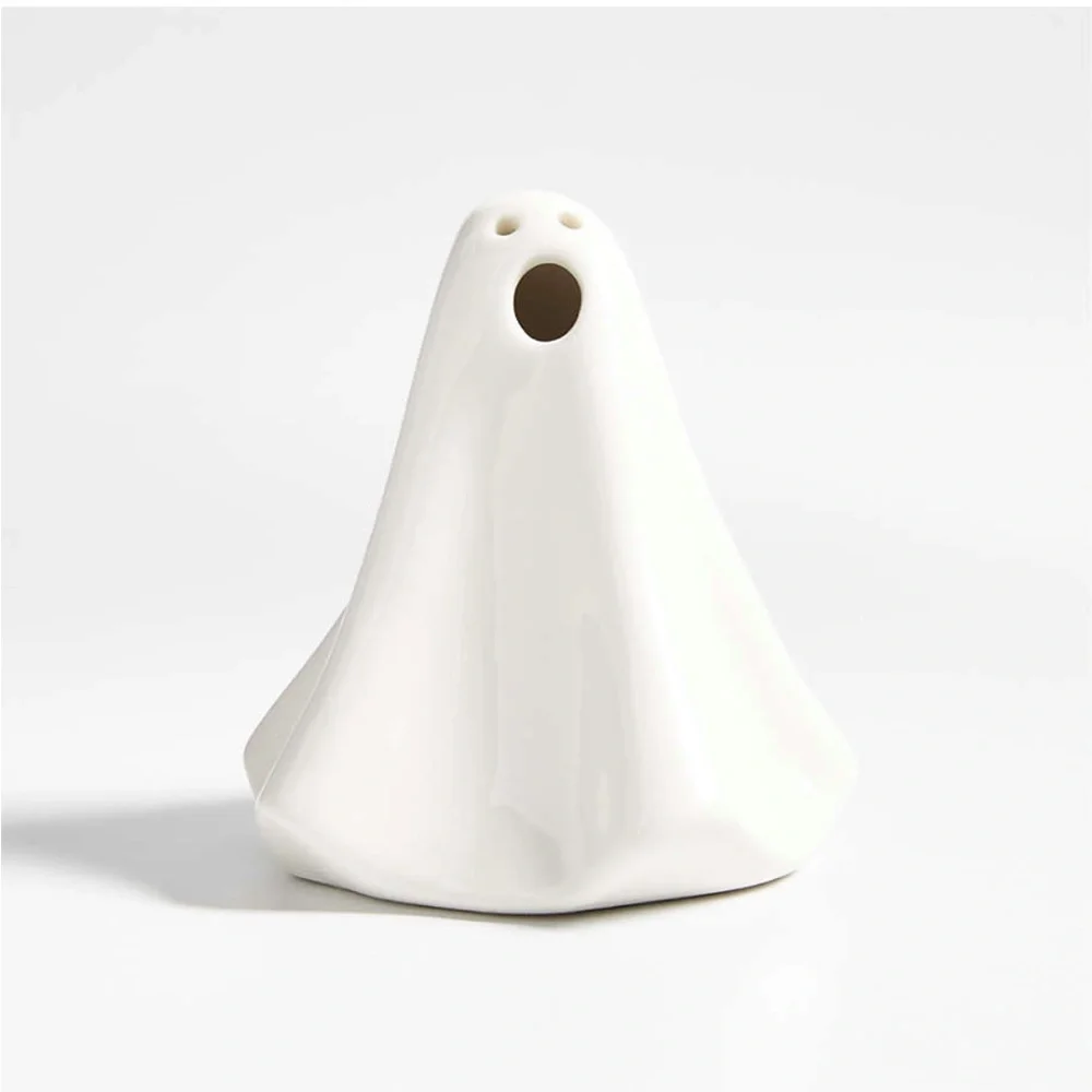 Crate&barrel LED Ceramic Halloween Ghosts